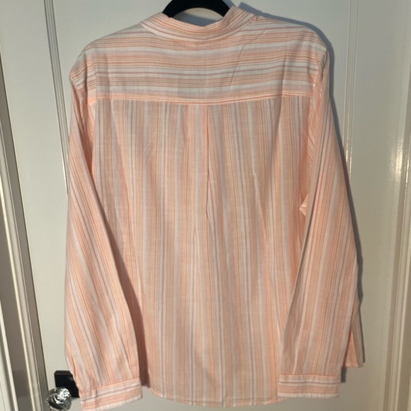 #15 NWT Goodthreads Peach and Coral Striped XXL - Picture 8 of 8